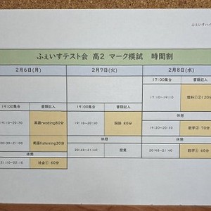 高校生テスト会